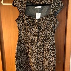 Cheetah mini dress